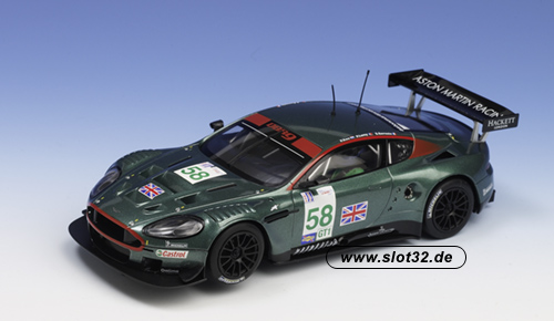 SCALEXTRIC Aston Martin DBR9 racing red nose # 58